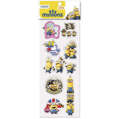 Pegatinas Minions grandes removibles